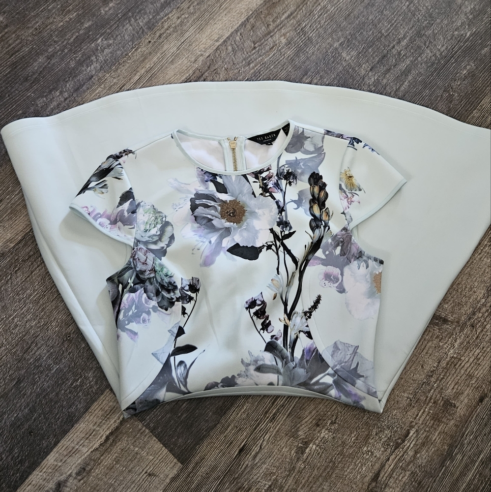 Ted Baker Faythe Torchlit Floral Dress View 4